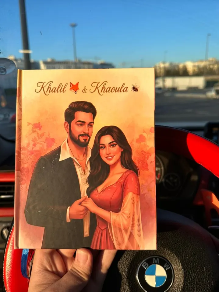 Livre de couple « Khalil & Khaoula »